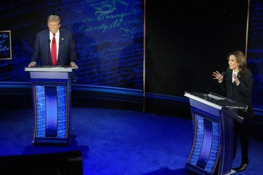 trump - kamala